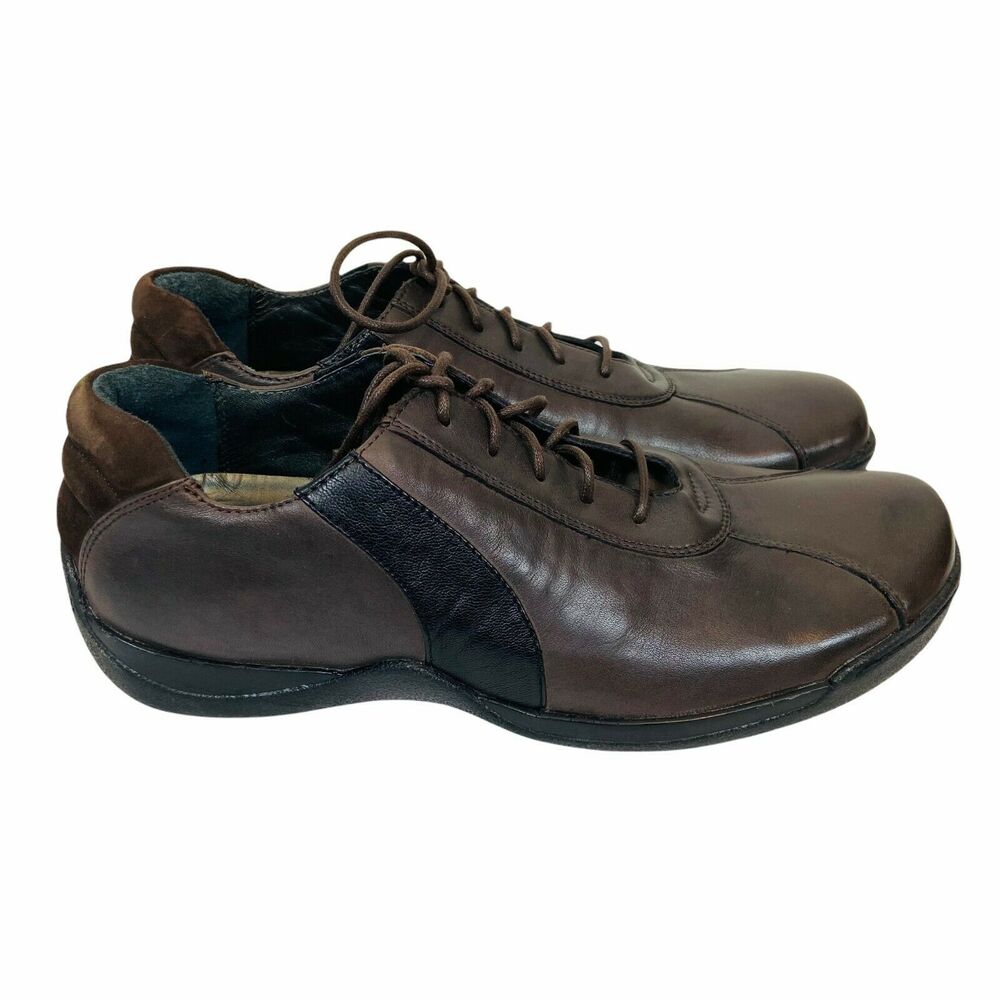Kenneth Cole Oxford Dress Shoes Men's KMM1009LE Brown Leather Lace Up size 9.5 M - Picture 2 of 15